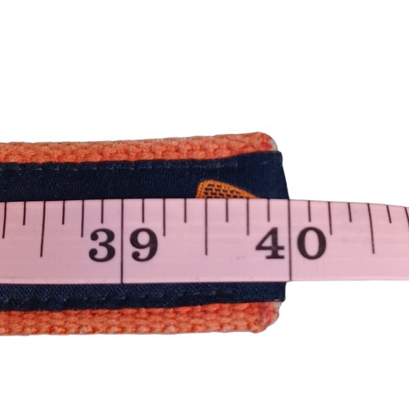 VINEYARD VINES & No 27 Inc canvas belt D-RING unisex LaCross whale - Picture 9 of 10